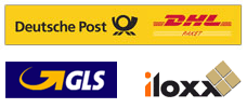 lieferung erfolgt ueber dhl deutsche post gls als standard innerhalb 1 